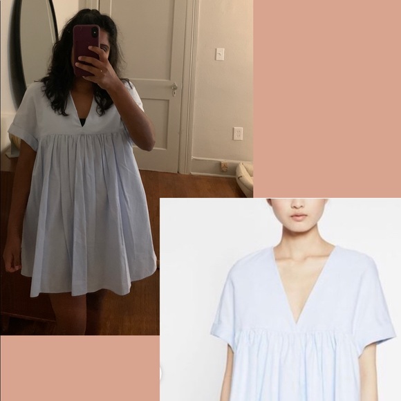 zara poplin playsuit